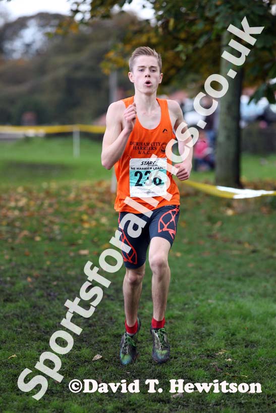 Under-17 men Green 236 North East Harrier League, Blaydon. Photo: David T. Hewitson/Sports for All Pics